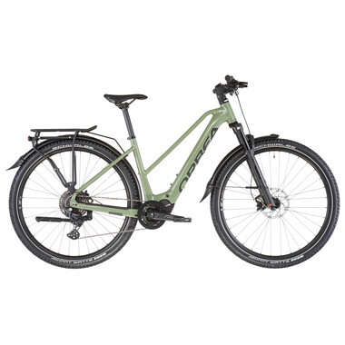 Bicicleta de senderismo eléctrica ORBEA KEMEN MID SUV 30 TRAPEZ Verde 2023 0